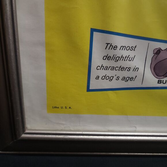 Vintage Disney's Lady and the Tramp Half Sheet Movie Poster 22" x 28" R62/328 - Picture 10 of 15